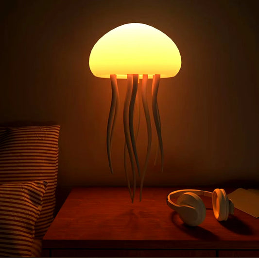 Jellyfish RGB Light Jellyfish Bedside Lamp With Voice Control